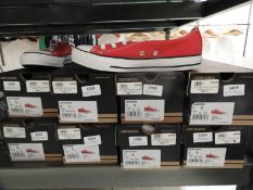 *Pair of Red Converse Size: 40