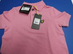 Lyle & Scott Polo Shirt Size: 4-5 Years