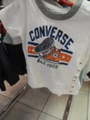 Converse Baby T-Shirt & Shorts Size: 3-6 Months