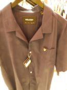 *Lyle & Scott Short Sleeve Shirt Size: XL