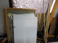 *Assorted White Melamine Sheet, Chrome Garment Rai