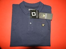 Lyle & Scott Junior Polo Shirt (Blue) Size: 12-13