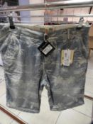 *Schott Hawaiian Style Shorts Size: 30