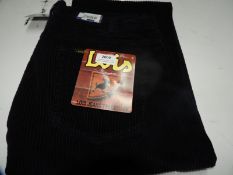 *Lois Dallas Jumbo Cords (Navy Blue) Size: 38/32