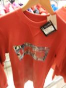 Levi Sweatshirt Top Size: 16 Years