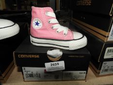 *Pair of Converse Shoes (as per photograph) Size: