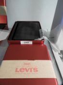 *Levi Black Leather Wallet