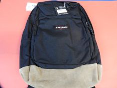 *Eastpak Black & Suede Backpack