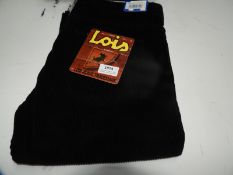 *Lois Dallas Jumbo Cord (Black) Size: 33/30