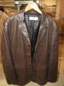 *Armani Leather Jacket Size: 54