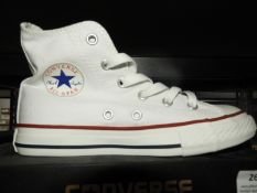 Pair of Converse Shoes (as per photograph) Size: 3