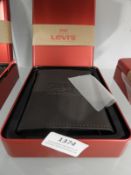 *Levi Brown Leather Wallet