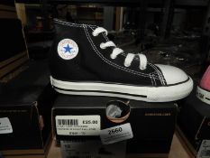 *Pair of Converse Shoes (as per photograph) Size: