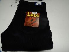 *Lois Dallas Jumbo Cords (Navy Blue) Size: 33/32