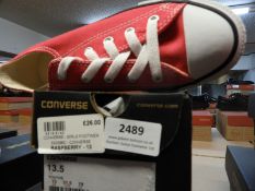 *Pair of Converse Shoes (as per photograph) Size: