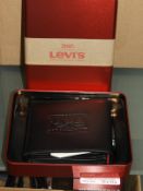 *Levi Black Leather Wallet