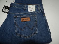 *Wrangler Texas Original Straight Denim Jeans Size