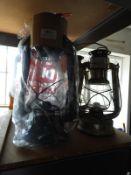 *Six Hurricane Lamps