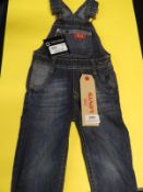 Levi Toddlers Dungarees Size: 12 Months