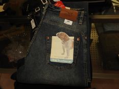 *One True Saxon Mens Jeans Size: 32/35