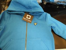 Lyle & Scott Junior Hoodie (Blue) Size: 12-13 Year