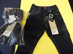 Two Pairs of Levi Red Tab Jeans Sizes: 12 Months