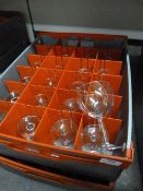 Two Boxes of Twenty Four Wine Glasses