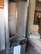 Large Stainless Steel Extractor Fan Cover with Att