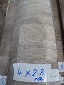 Roll of Wood Effect Lino 4x2.8m