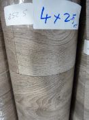 Roll of Wood Effect Lino 4x2.5m