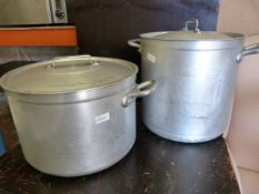 Two Double Handled Pots