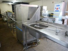 Meiko DV80-2 Glass/Pot Washer with Stainless Steel