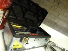 Stanley Tool Box and a Quantity of Kitchen Knives