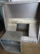 Stainless Steel Extractor Fan Cover 95x80x45cm