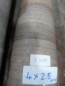 Roll of Wood Effect Lino 4x2.5m