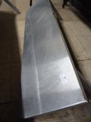 Stainless Steel Shelf with Brackets 110x30cm