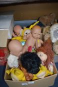 Assorted Dolls, Teletubbies, etc.