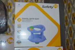 *Safety First Swivel Bath Seat (Blue)