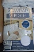*Airwrap Mesh Cot Bumper
