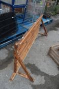 Pine Luggage Rack