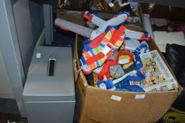 Large Box of Children's Toys, Games and Puzzles, e