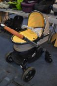 *iCandy Pram (Yellow & Grey)