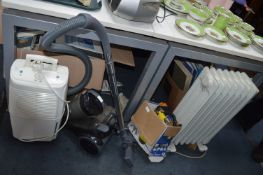 *Four Electrical Items; Dehumidifier, Vax Vacuum C