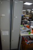 Bisley Tall Grey Two Door Storage Locker with Keys