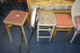 Four Retro Stools