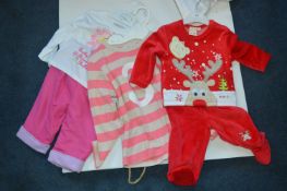 *Christmas Baby Outfits, etc. Size: 3-9 Months