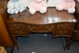 Bow Front Reproduction Desk
