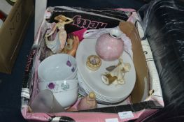 Assorted Pottery Items, Dishes, Figurines, etc.