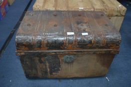 Old Metal Trunk