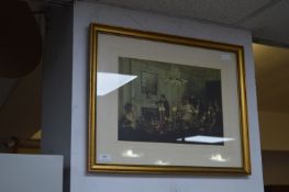 Gilt Framed Print - Cheers